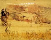 萨尔瓦多 达利 : 正穿越阿尔卑斯山的汉尼拔